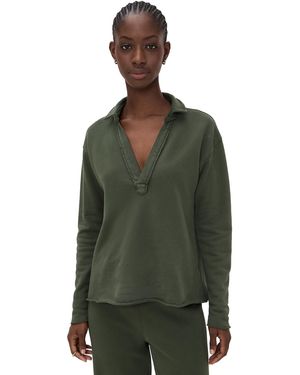 Frank & Eileen Patrick Popover Henley - Green