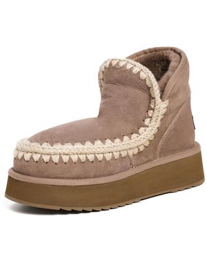Mou Mini Platform Boots - Multicolor