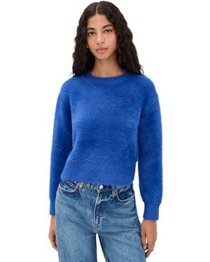 DAZE Fuzz Pullover - Blue