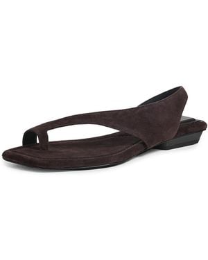 Rag & Bone Liv Flat Sandals - Black