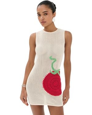 STAUD Bailey Dress - Red