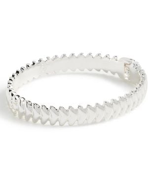 Ettika Metal Moderna Bangle - Black