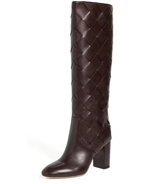 Loeffler Randall Goldy Woven Tall Boots - Brown