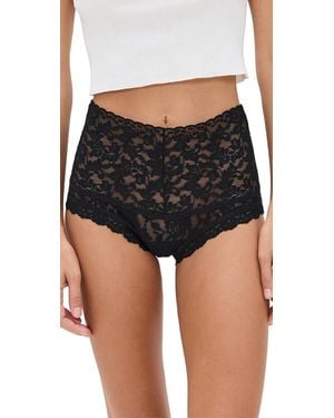 Hanky Panky Retro Boy Shorts - Black