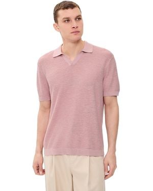 Theory Brenan Polo - Pink
