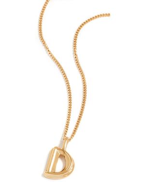 Jenny Bird Monogram Necklace - Black