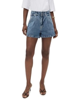 Apiece Apart Bari Jean Shorts - Blue