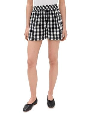 Free People Get Free Seersucker Pull - Black