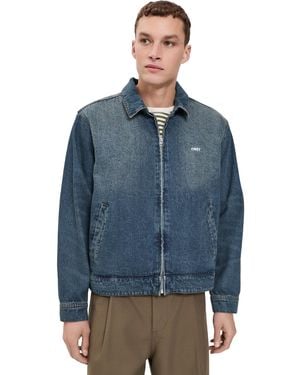 Obey Workshop Denim Jacket - Blue