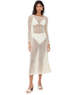 STAUD Lorena Dress - Natural