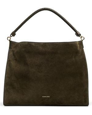 Veronica Beard Suede Vida Hobo Bag - Black