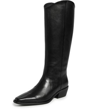 Black Suede Studio Lane Boots - Black