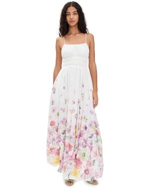 Aje. Fleur Maxi Dress - White