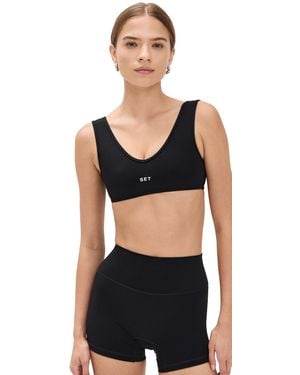 Set Sportbody Dip Bra - Black