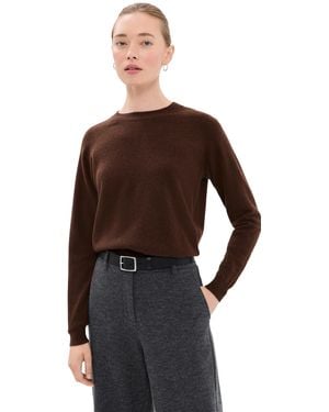SPRWMN Raglan Cashmere Sweater - Brown