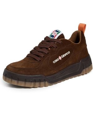 CASABLANCA Court Sneakers - Brown