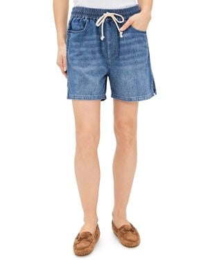 LNA Presley Longline Shorts - Blue