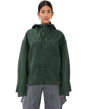 JW Anderson Garment Dye Anorak Jacket - Green