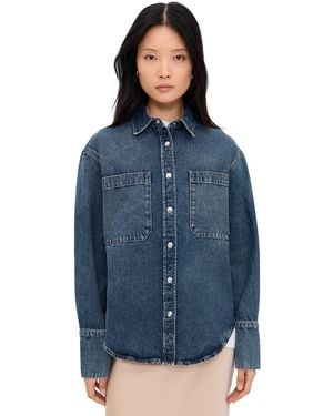 Anine Bing Dante Shirt - Blue