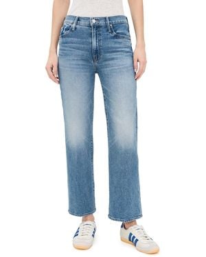 Mother The Kick It Ankle Jeans - Blue