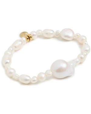 Mayamar Pearl Bracelet - Metallic