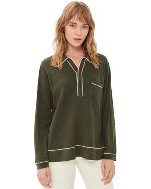 The Great The Menswear Tipping Polo - Green