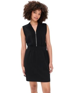 Varley Polyanna Half Zip Dress - Black