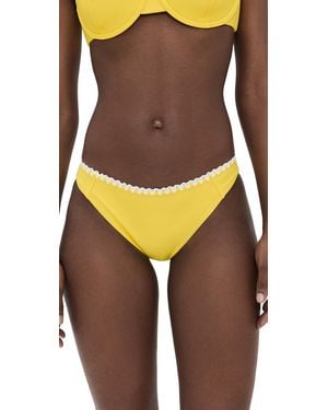 Ramy Brook Iliana Bikini Bottoms - Yellow