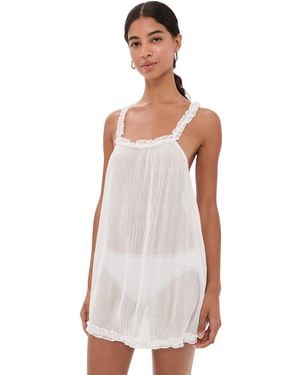 Lioness Love Letters Mini Dress - Natural