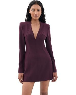Black Halo Kenna Micro Mini Dress - Purple