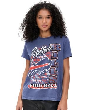 Junk Food Bills Brick Vintage Tee - Blue