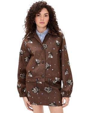 Line & Dot Harriet Jacket - Brown