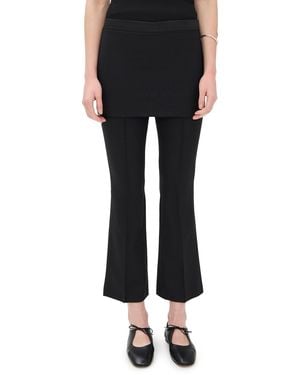 THE GARMENT Noah Crop Skirt Pants - Black