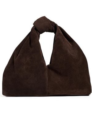 Loeffler Randall Helga Scarf Knot Clutch - Black