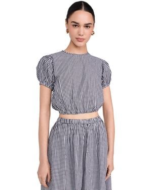 Playa Lucila Short Sleeve Top - Purple