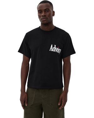 Advisry Dot Logo Tee - Black