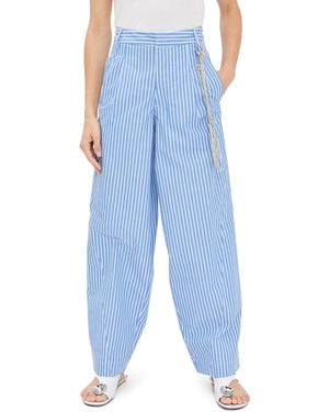 Essentiel Antwerp Hoek Barrel Leg Pants - Blue