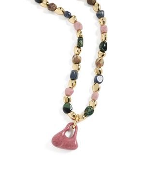 Lelet Mara Marble Heart Necklace - Multicolour