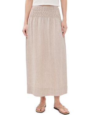 Rails Alessa Linen Skirt - Natural