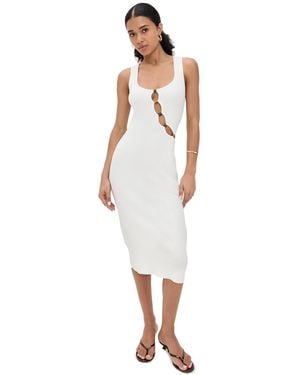 SIR. Magnolia Beaded Dress in Natural | Lyst SIR. Magnolia Beaded Dress in Natural | Lyst