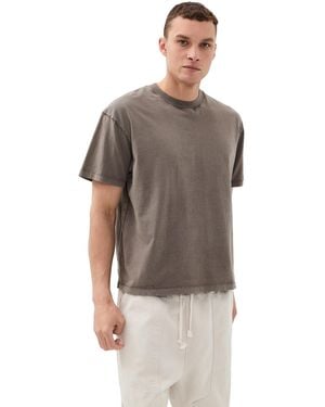 Stockholm Surfboard Club Back Logo Box Tee - Brown