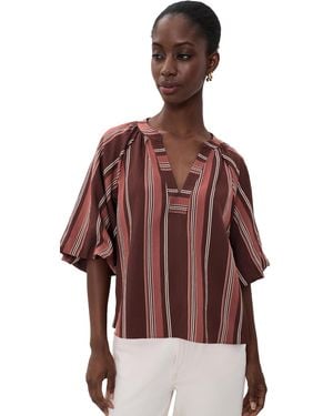 Tanya Taylor Marine Top - Red