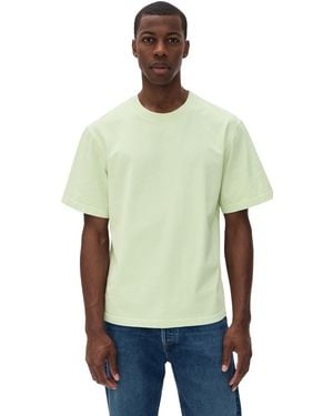 Agolde Asha Mock Neck Tee - Green