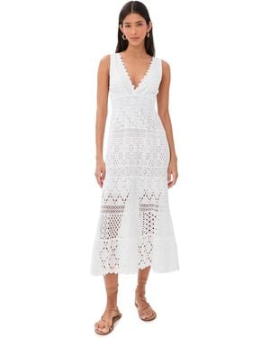 Temptation Positano Paglia Dress - White