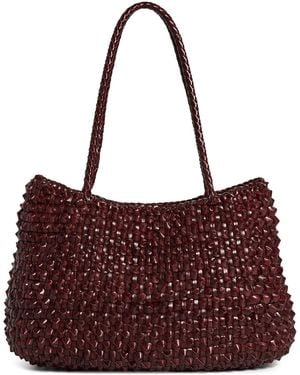 Dragon Diffusion Cactus Weave Basket Bag - Brown