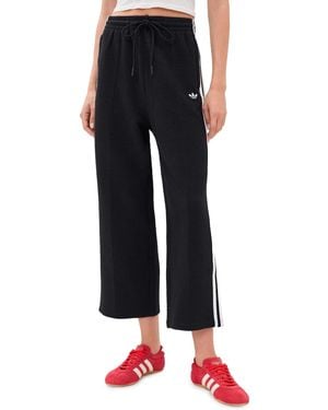 adidas Firebird Crop Trackpants - Black