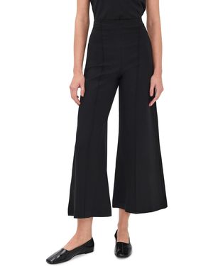 Ripley Rader Ponte Knit Cropped Wide Leg Pant - Black