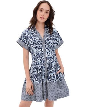 Cara Cara Nash Mini Dress - Blue