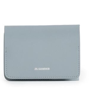 Jil Sander Folded Card Holder - Blue