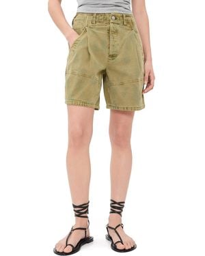 Free People Wild Rebel Shorts - Green